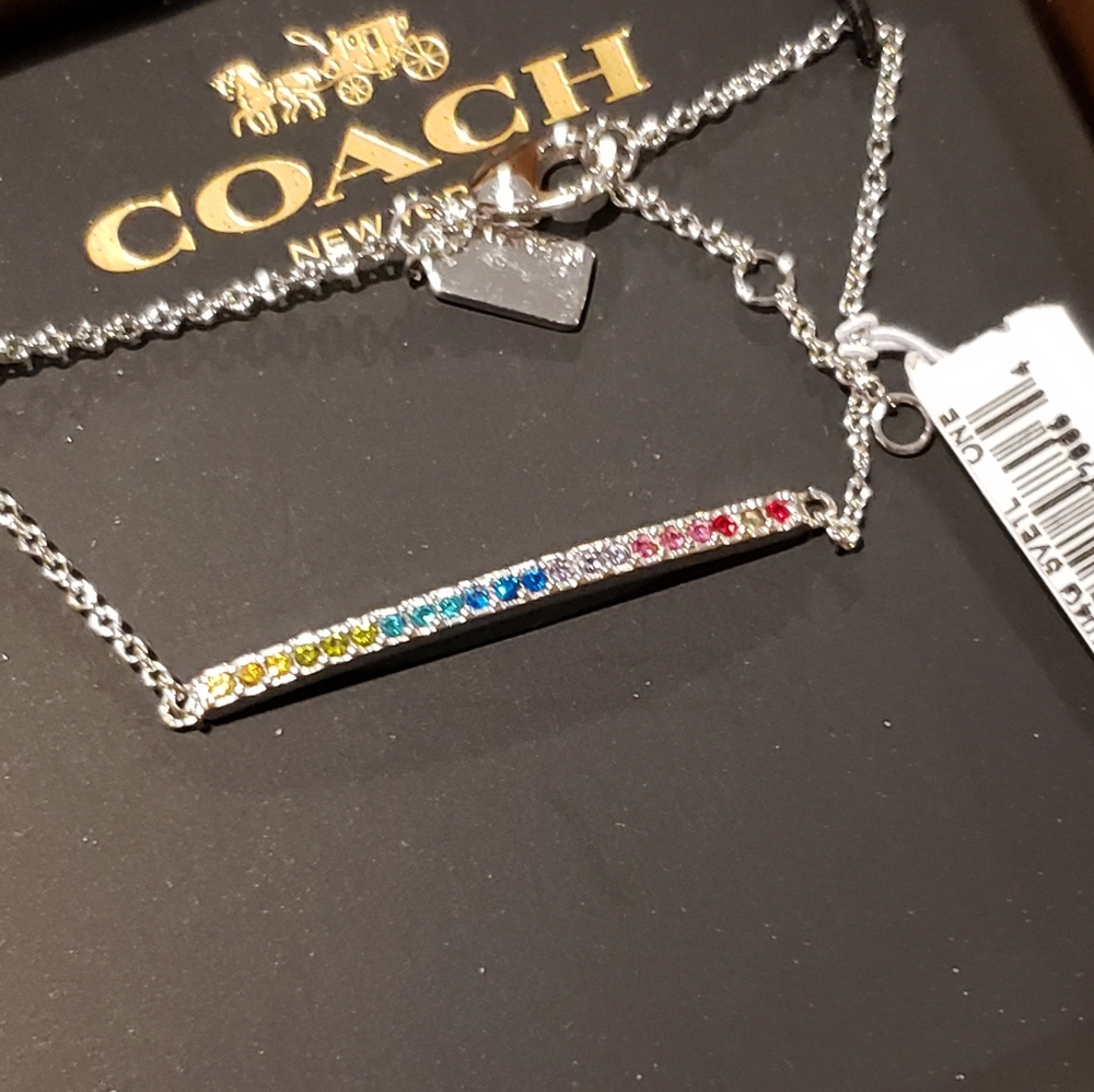 ⚠️LAST 1⚠️ Coach Silver Bar Bracelet - Picture 2 of 5